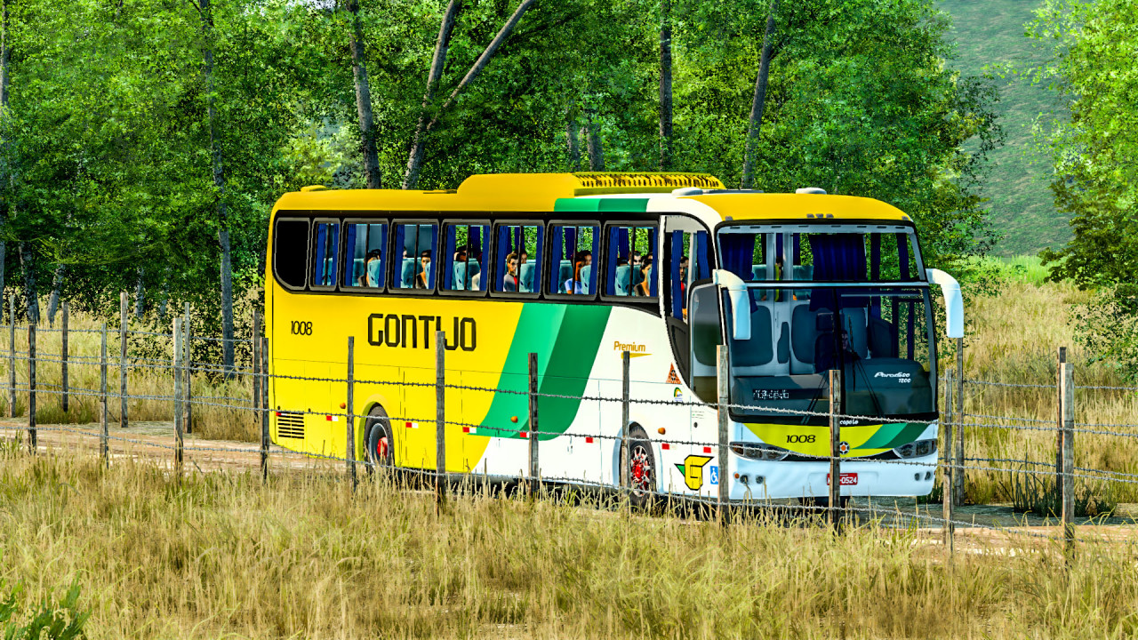 MARCOPOLO PARADISO G6 1200 BUS MOD by DC3D - ETS2 1.43